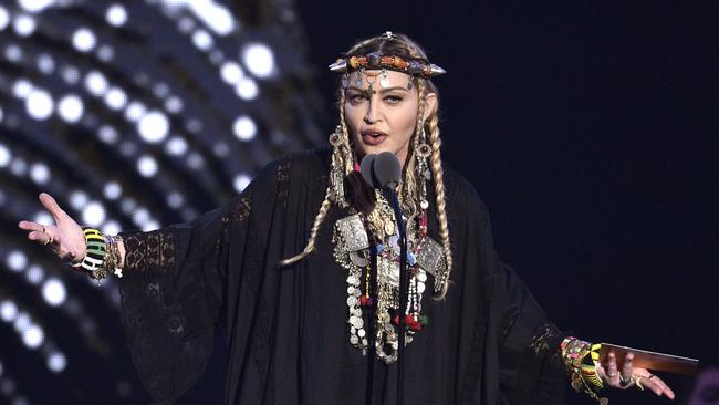 Madonna has warned fans that her upcoming shows will not be a night of greatest hits. Picture: Chris Pizzello/Invision/AP