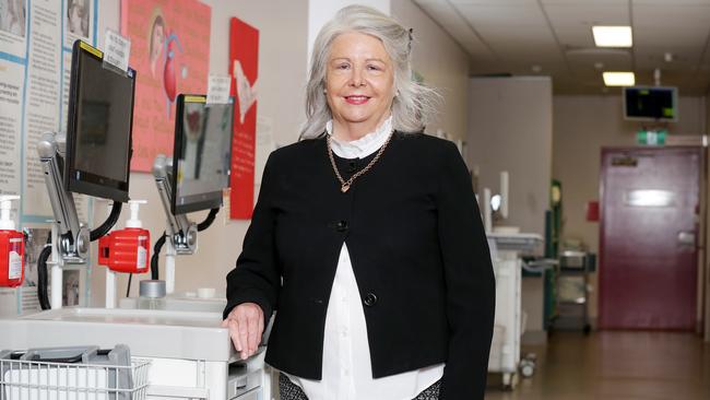 Prince of Wales Hospital Foundation founder Leanne Zalapa at Prince of Wales Hospital in Randwick. Picture: Christian Gilles