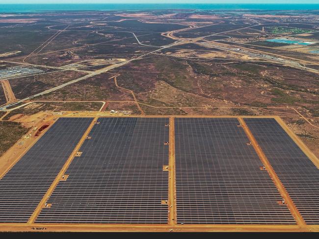 APA solar farm/battery storage built to supply BHP's port operations