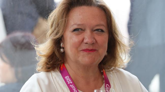 Mining magnate Gina Rinehart. Picture: Nigel Hallett