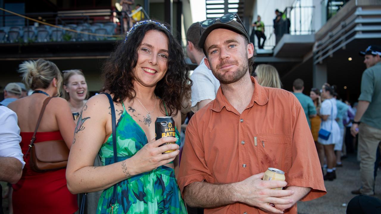 Thousands of people descended at the 2024 Darwin Cup Carnival, Fannie Bay. Picture: Pema Tamang Pakhrin