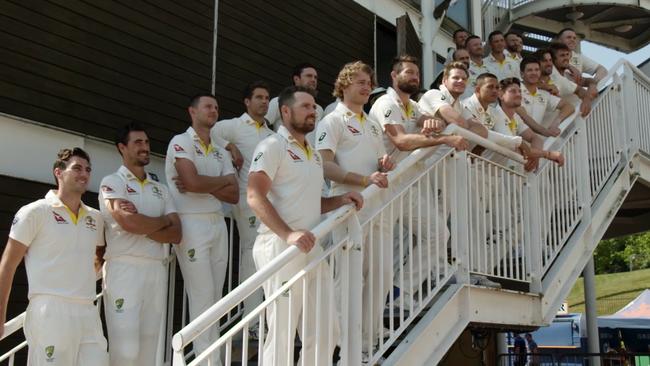 The Australian Test team gave its full support to the fly-on-the-wall documentary.