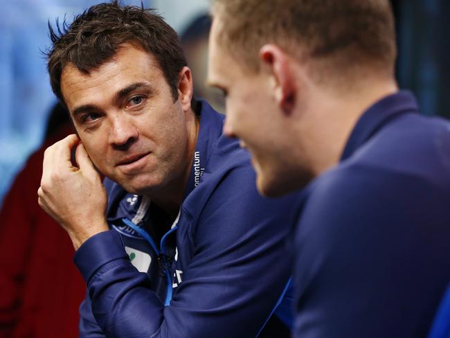 The pressure will be on Geelong coach Chris Scott to keep pace with the premiership contenders.