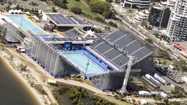 The Gold Coast Aquatic Centre at Southport would be expanded and potentially have a roof placed over its facilities if it hosted the Olympic Games. More seating would be required.