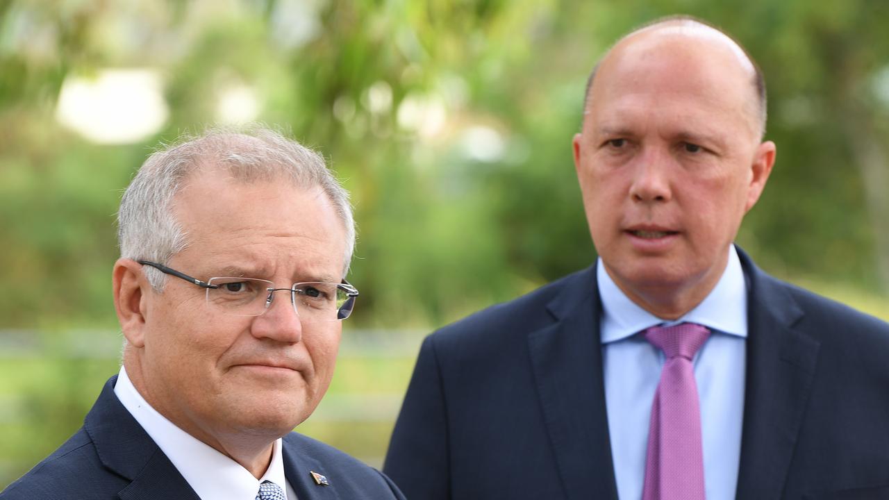 Peter Dutton, who led the ousting of Malcolm Turnbull, can expect to be lashed in the former PM’s upcoming memoir. Picture: AAP