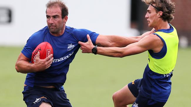 Ben Cunnington will be back for North Melbourne this week. Picture: Michael Klein