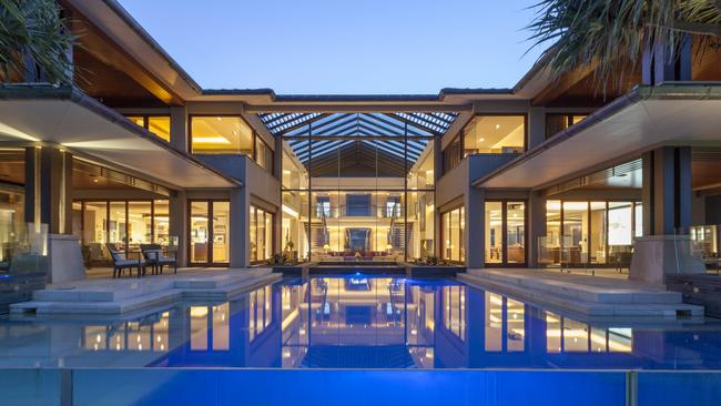 The mansion at 45-51 Albatross Ave, Mermaid Beach has sold for $25m.