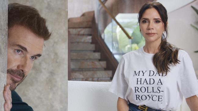 David and Victoria Beckham featured in an Uber Super Bowl ad by Special Group.