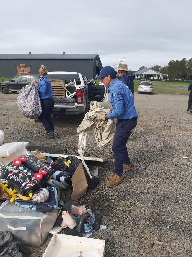 About 25 DRA volunteers deployed to Taree on Sunday.