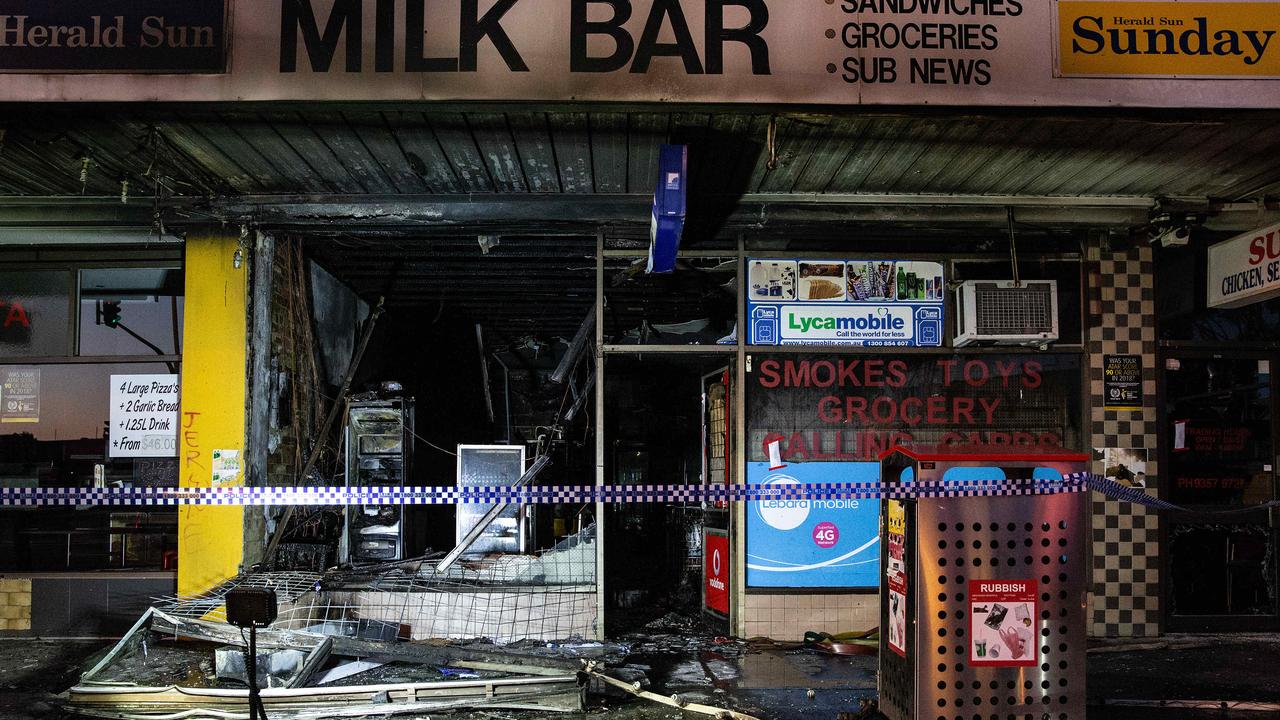 Family Flee Milk Bar Fire At Campbellfield In Melbourne’s North 