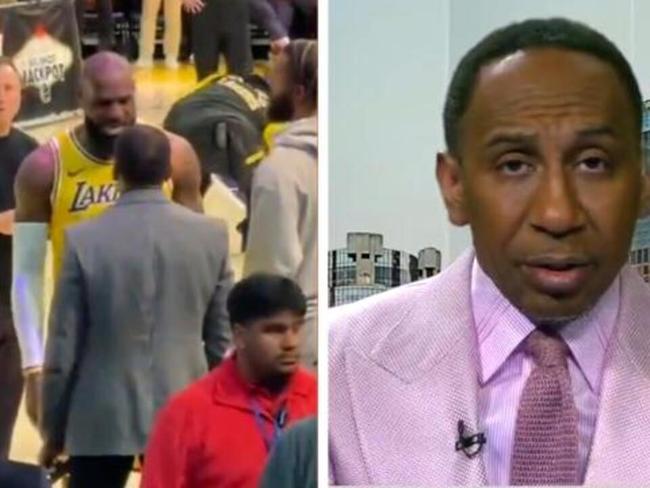 Stephen A. explains LeBron confrontation