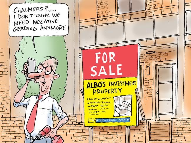 Mark Knight’s take on the political manoeuvring around negative gearing.