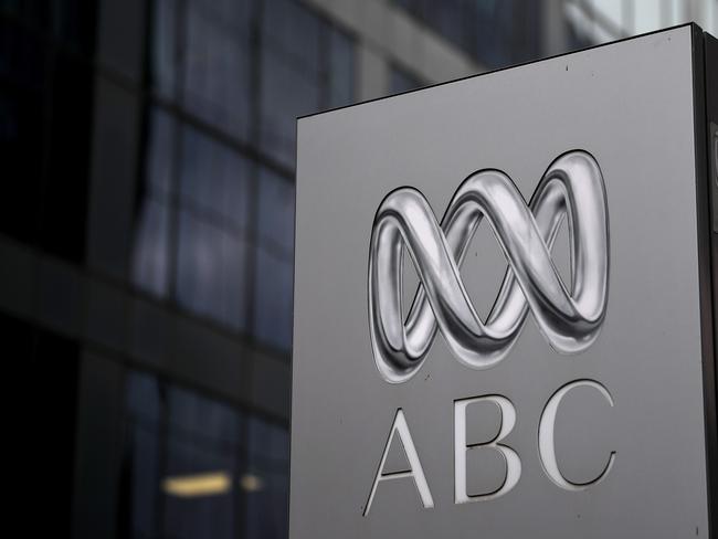 Signage is seen at the ABC offices in Ultimo, Sydney, Wednesday, September 26, 2018. (AAP Image/Joel Carrett) NO ARCHIVING