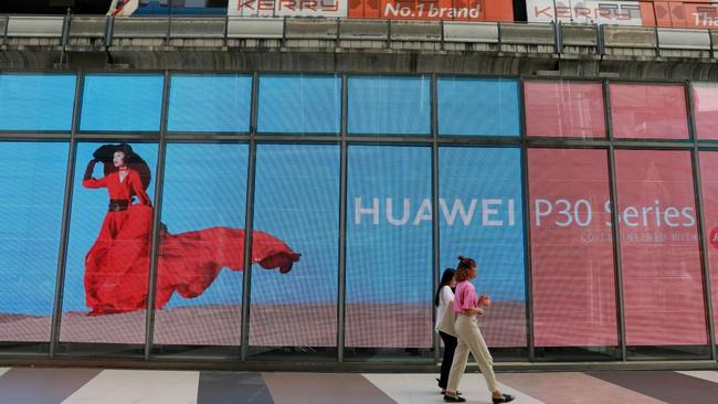 Chinese tech giant Huawei faces a pressure campaign from the US. Picture: Reuters