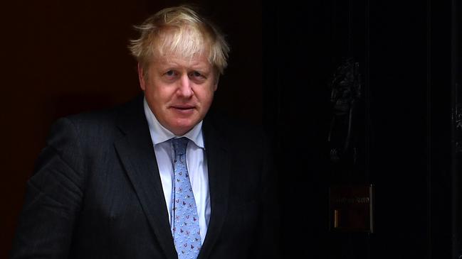 British Prime Minister Boris Johnson. The French called Britain the ‘third wheel’ in the deal and did not recall the ambassador from London. Picture: AFP