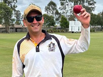 Caloundra cricket star Scot Teichmann.