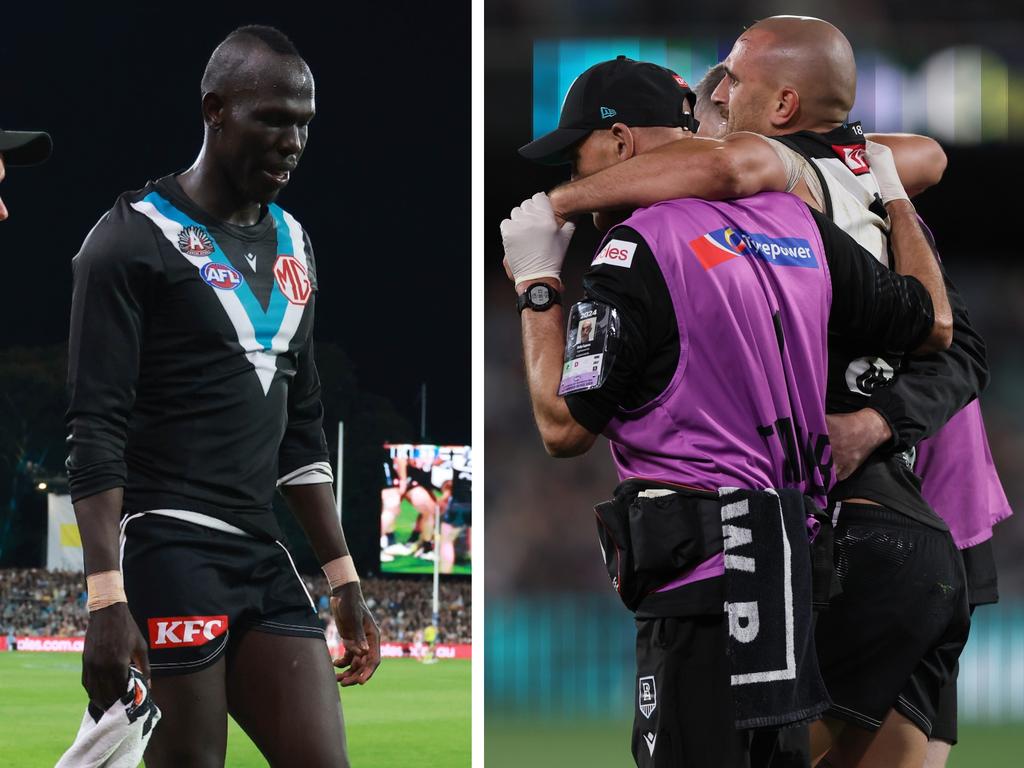 Port Adelaide is dealing with injury carnage after Friday night.