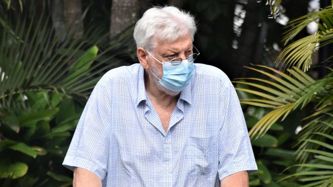 Ric Blum arrives at Byron Bay Local Court on Thursday. Picture: Tessa Flemming