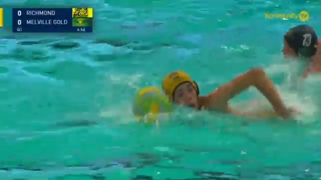 Replay: Australian Youth Water Polo Championships Week 1 - Richmond Tigers v Melville Gold (14B Green GF)