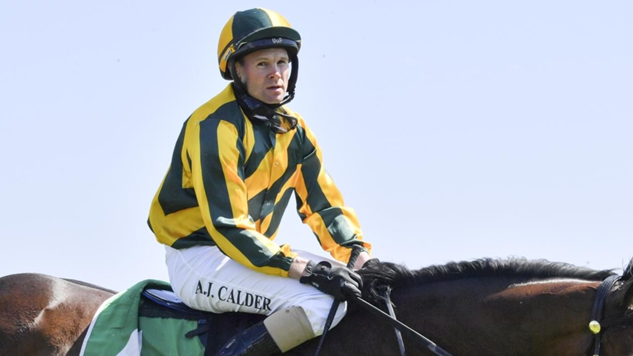 Andrew Calder (pictured) rides Imezakki for trainer Bjorm Baker. Picture: Bradley Photos