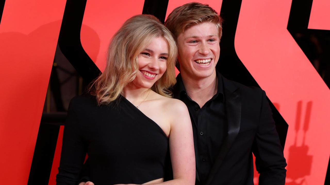 Rorie Buckey and Robert Irwin announced their split on Instagram on Saturday morning. Picture: Lisa Maree Williams/Getty Images