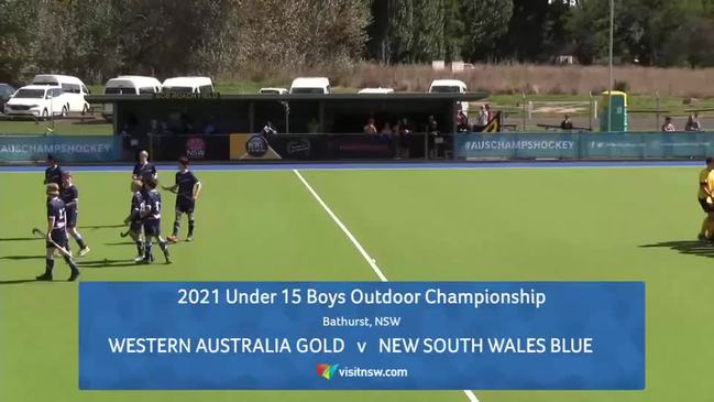 REPLAY: National Under 15's Boys Hockey Championships - WA Gold vs NSW Blue