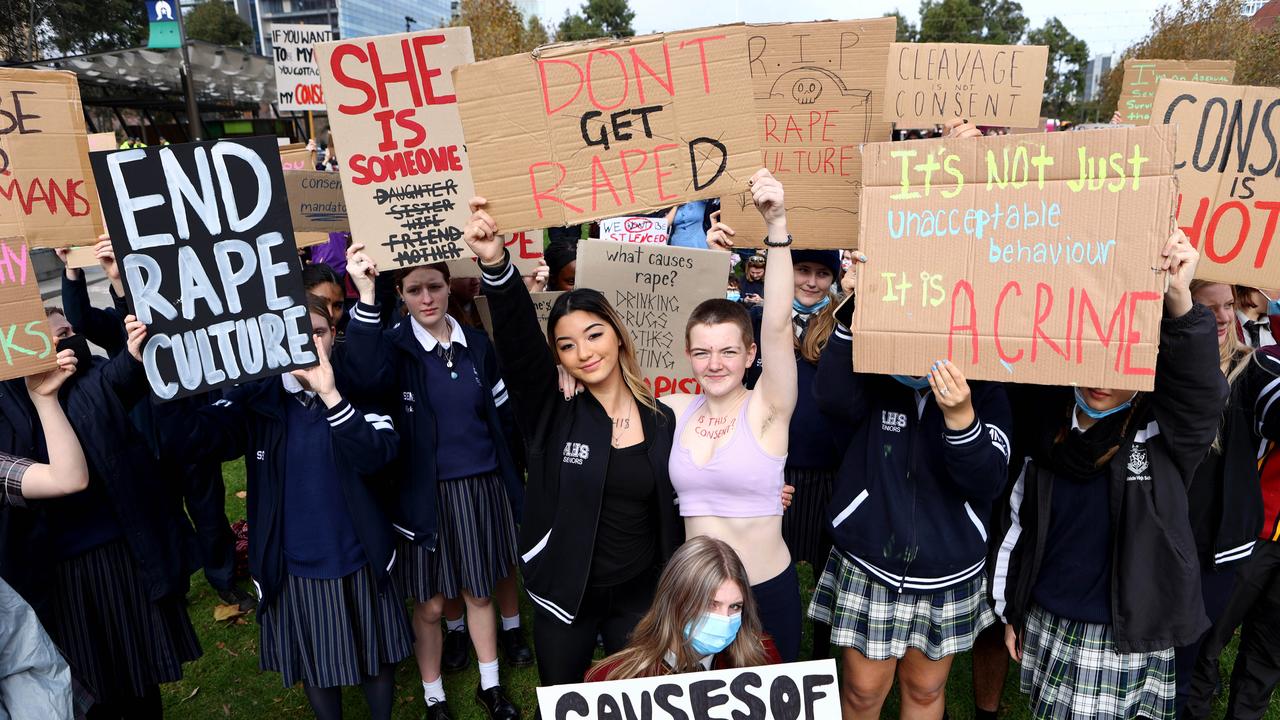 Adelaide march against sexual violence attracts more than 400 | The ...