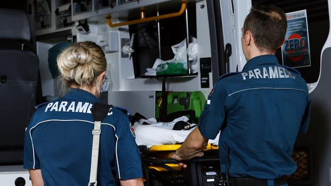 Two boys are in hospital after a “backyard fire incident” in the Sunshine Coast Hinterland on Saturday night. File image. Picture: Brendan Radke