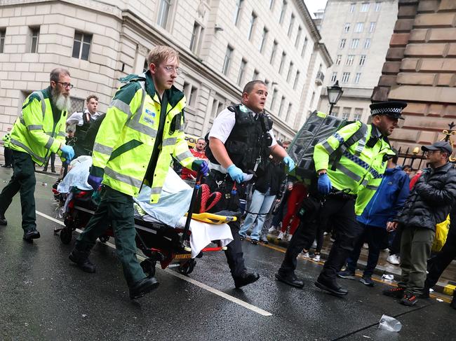 It was not immediately clear how many people were injured in the incident. Picture: Getty Images