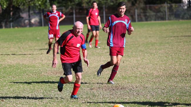 Jeff Cuff, for St Matthews, playing against Greystanes.