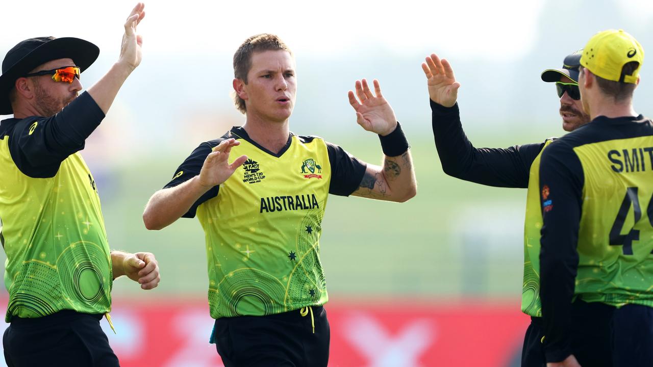 T20 World Cup 2021 Adam Zampa Australia Vs New Zealand Final Leading