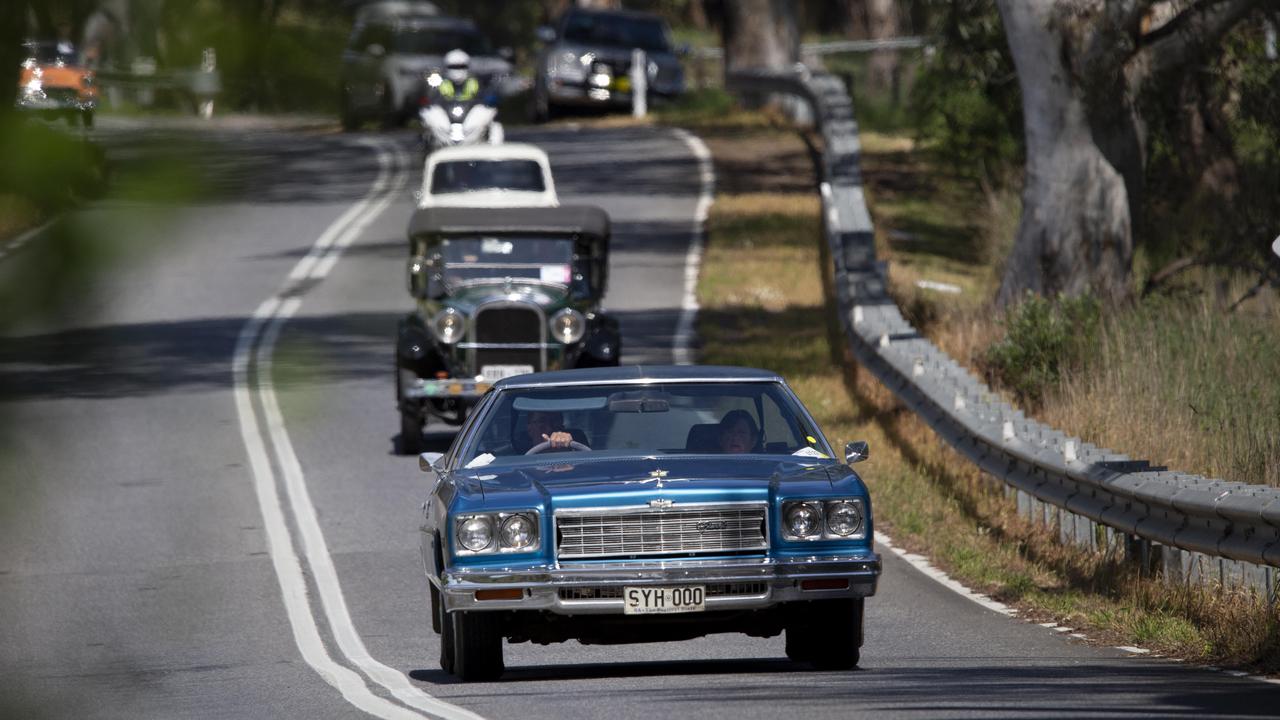 Bay to Birdwood on the road. Picture: Brett Hartwig