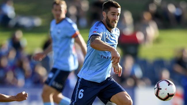 Josh Brilliante is staying with Sydney FC. Pic: AAP 