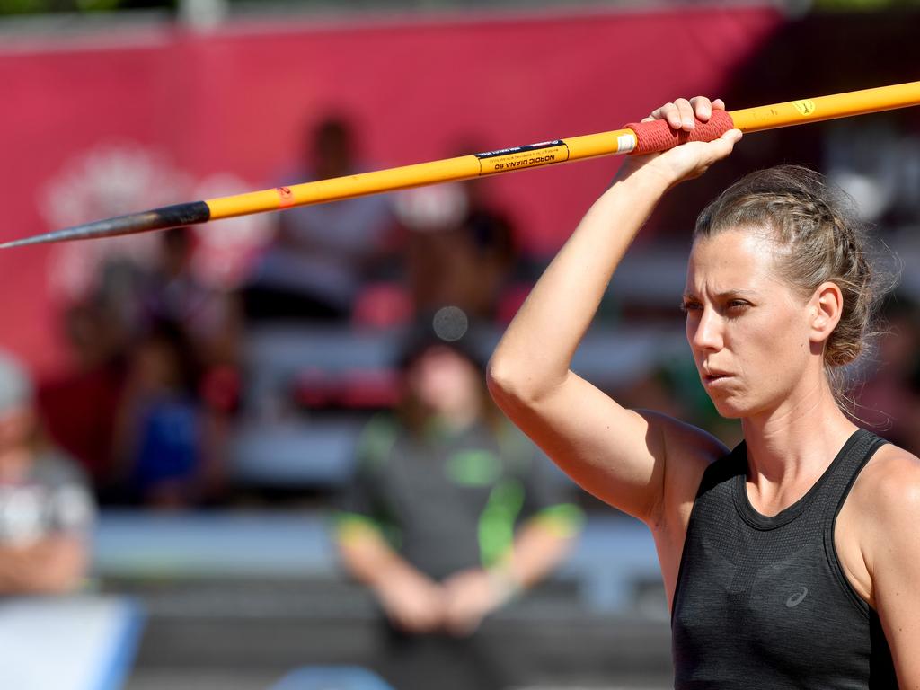 <p>North Queensland Athletics Championships at Townsville Sports Reserve. Taneille Crase. Picture: Evan Morgan</p>