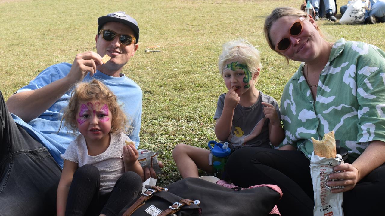 The Pardo family at the Sunshine Coast Agricultural Show 2023.