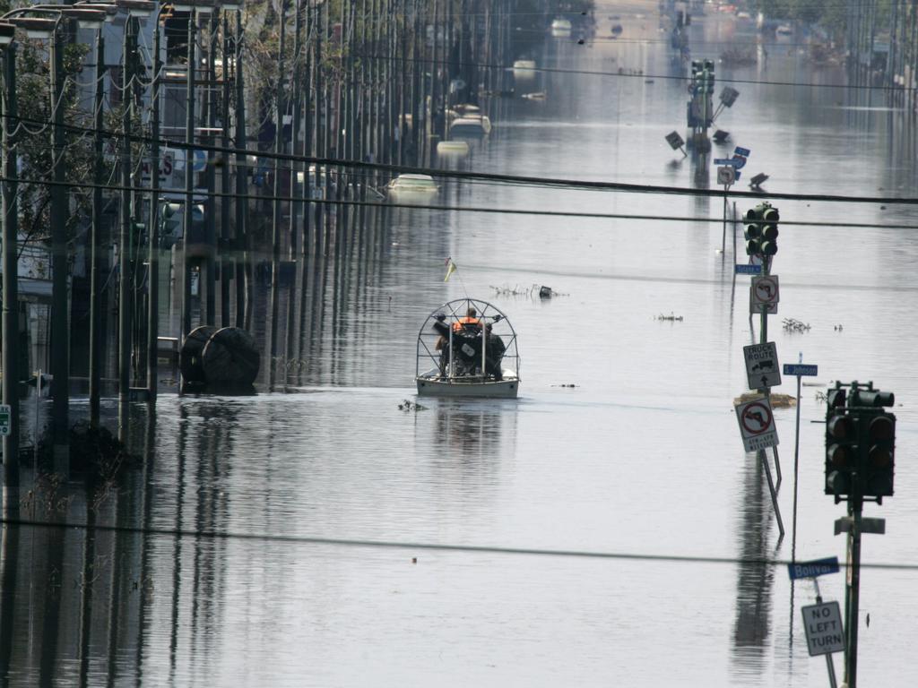 Hurricane Katrina, New Orleans, 2005. Picture: Supplied