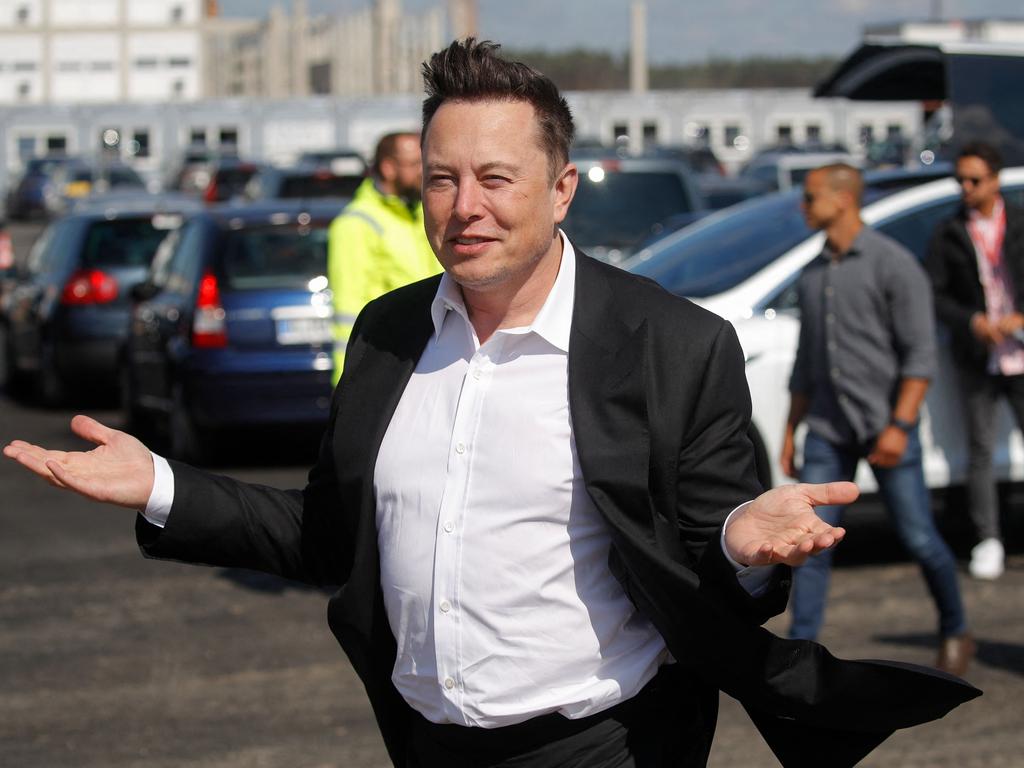 Tesla chief executive Elon Musk.