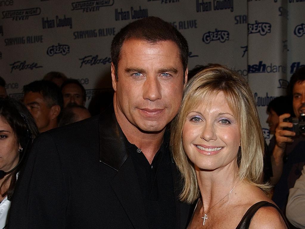 John Travolta and Olivia Newton-John. Picture: Gregg DeGuire/WireImage