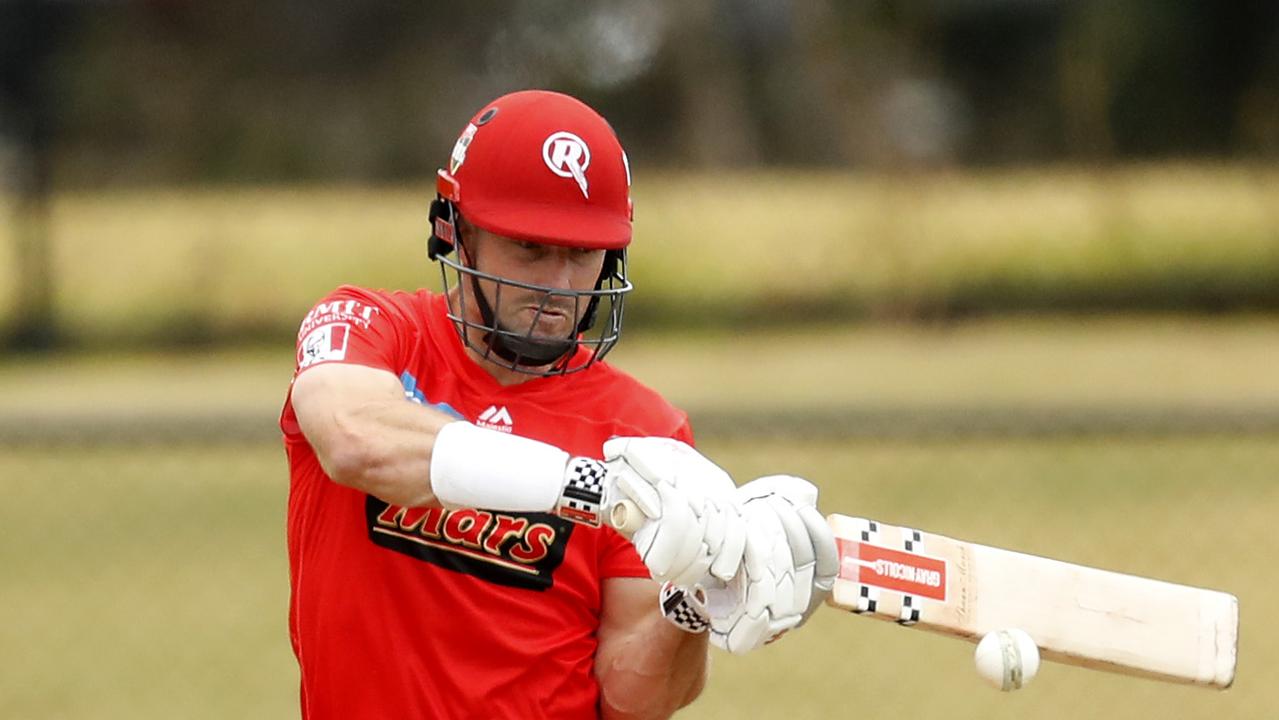 Shaun Marsh hit a half-century in a BBL practice game for the Renegades.