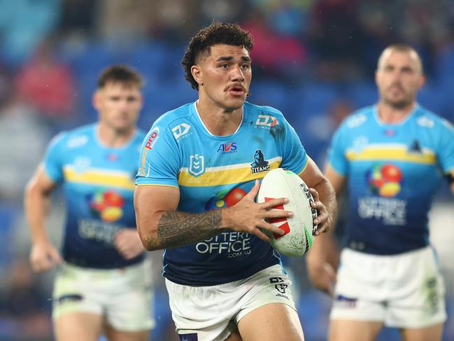 The Titans could be in danger of losing star winger Jojo Fifita after a breakout season. Picture: Getty Images