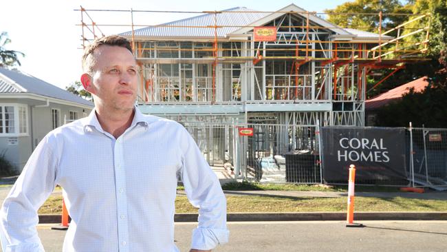 Coral Homes construction general manager Ben Garland. Picture: Glenn Hampson