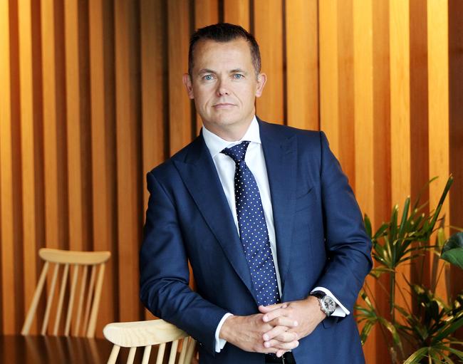 Aventus Property Group co-founder and CEO Darren Holland. Picture: Hollie Adams