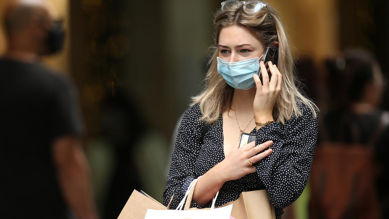 Masks are now only required in a handful of settings in NSW. Picture: Jason McCawley/Getty Images