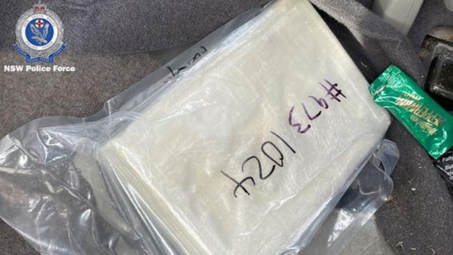 Police have charged a man after about $2 million worth of cocaine was allegedly found in a vehicle at Bangalow.