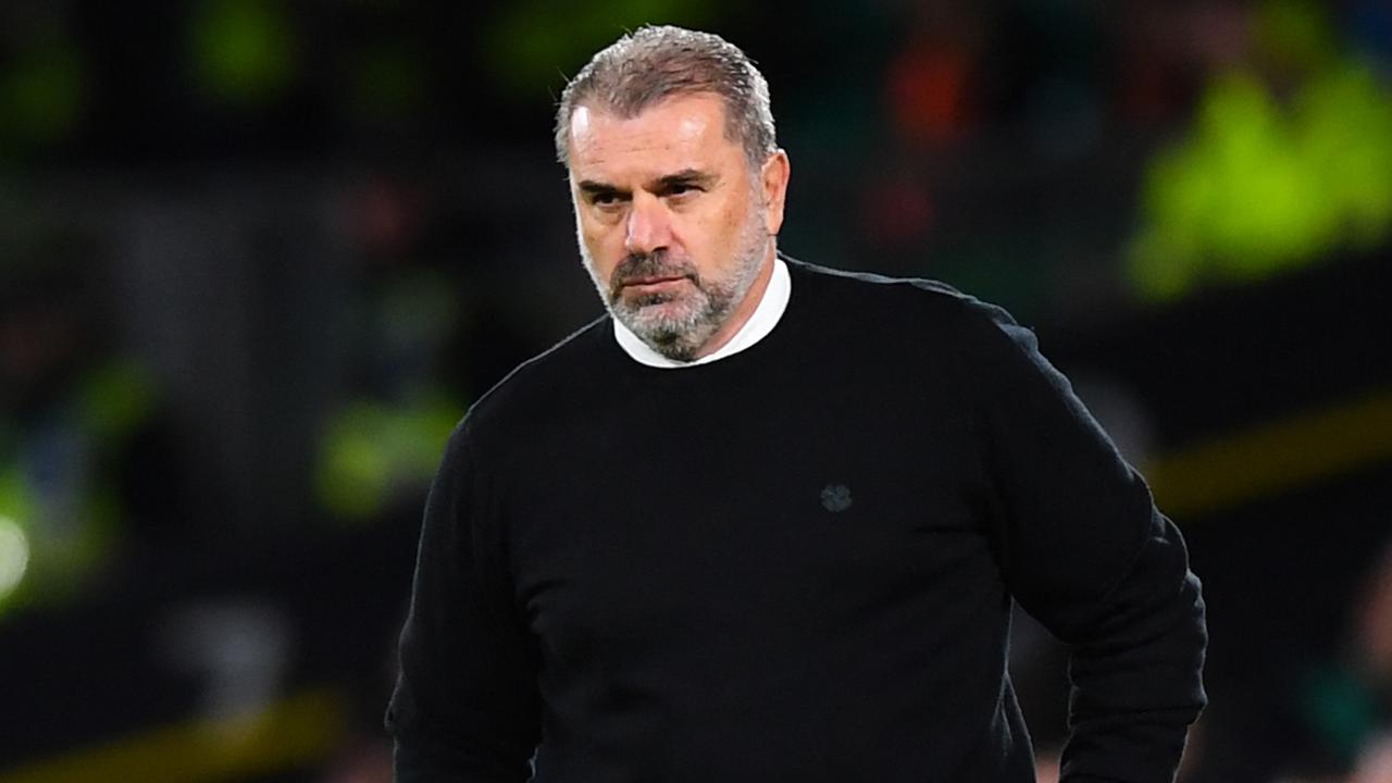 Ange Postecoglou ripped into VAR after Celtic’s 4-2 win over Dundee United. (Photo by ANDY BUCHANAN / AFP)