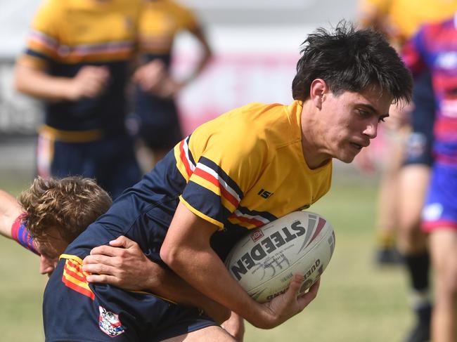 Aaron Payne Cup at Jack Manski Oval. Holy Spirit against St Augustine College. Holy Spirit's Richie Turcinovic. Picture: Evan Morgan