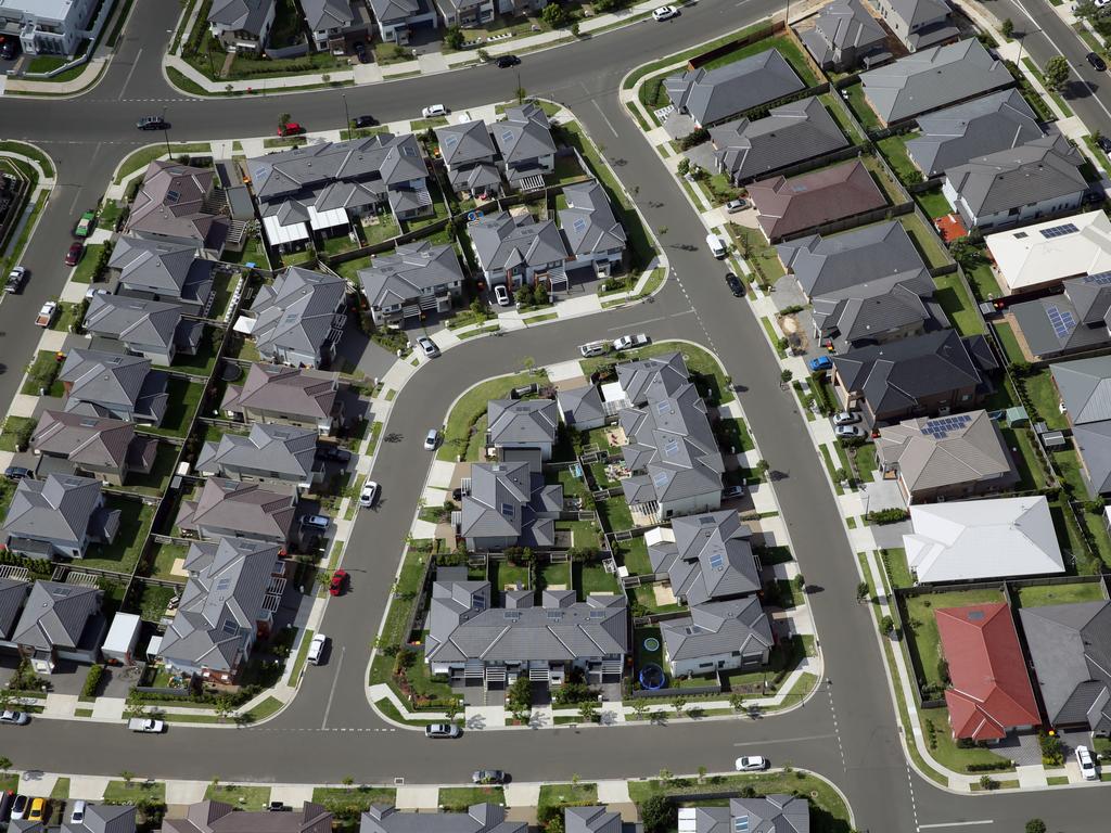 The Ponds is one of Sydney’s rapidly growing outer suburbs. Picture: Jonathan Ng