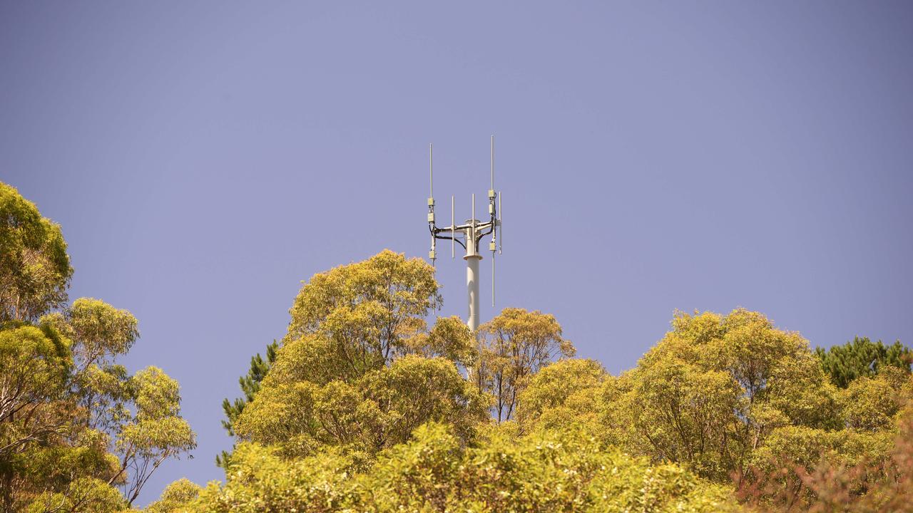 Telstra’s tower in Blackwood was partially funded by the government.