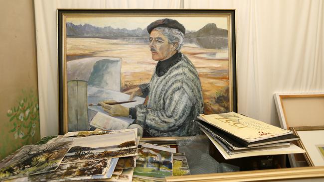 A look into the works of Tasmanian watercolourist Patricia Giles.Picture: Matt Thompson