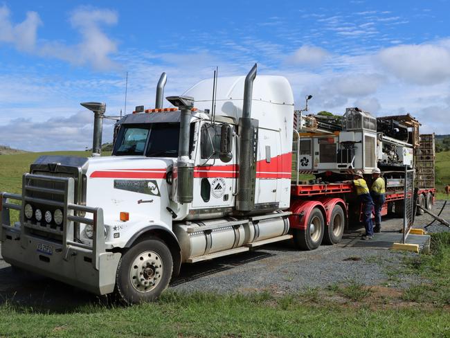 The final drill rig related to the former Pioneer-Burdekin Pumped Hydro Project has been removed from the Pioneer Valley. Picture: supplied by Queensland Hydro